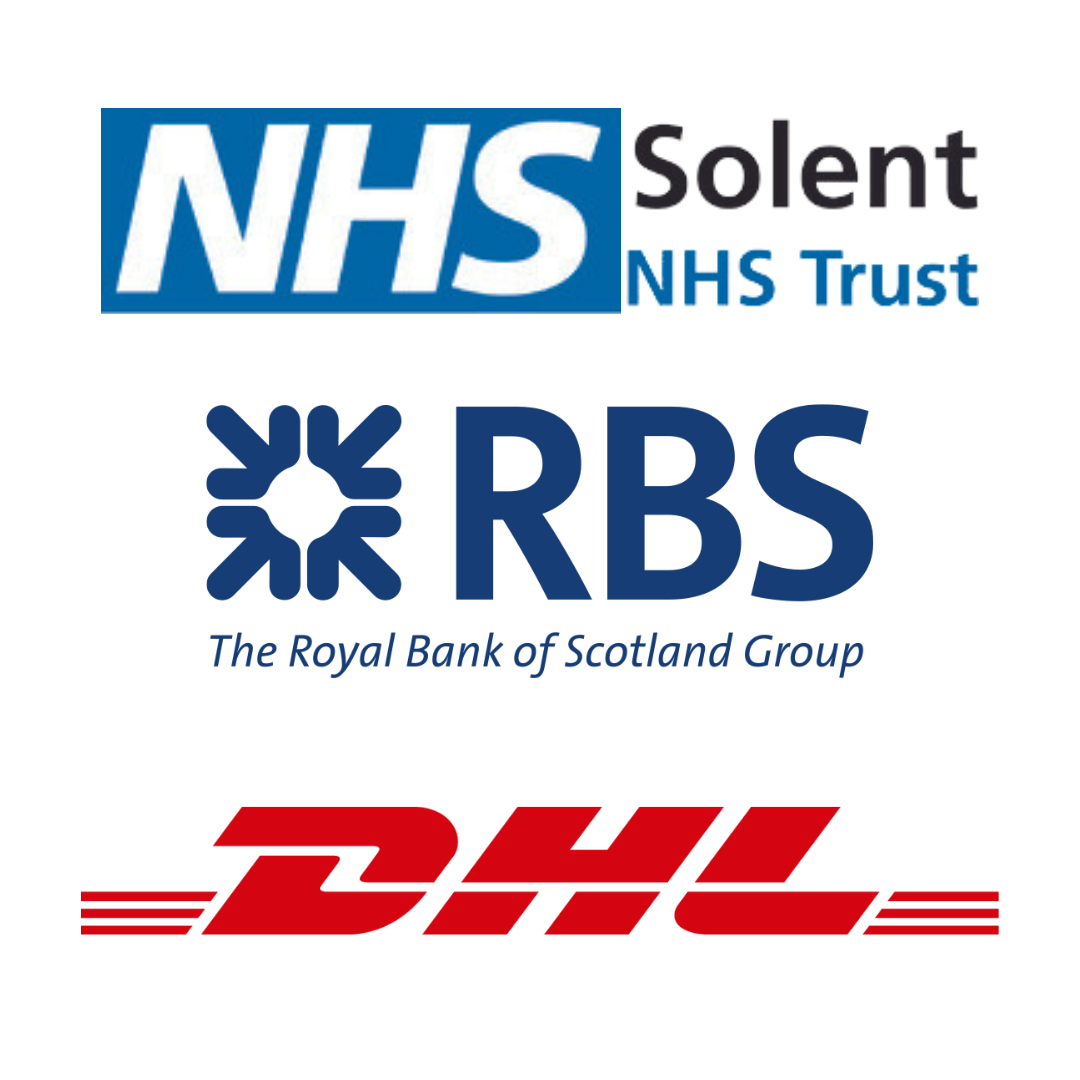NHS Solent, Royal Bank of Scotland, DHL